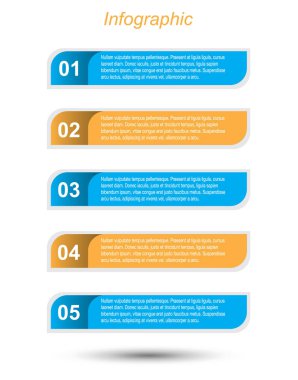 Bilgi-grafik tasarım şablonu.