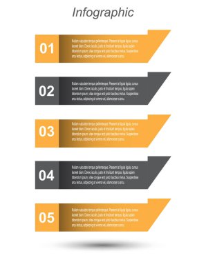 Bilgi-grafik tasarım şablonu. 