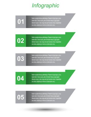 Bilgi-grafik tasarım şablonu. 