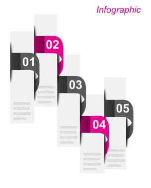 Bilgi-grafik tasarım şablonu.