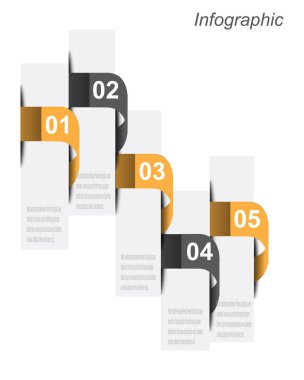 Bilgi-grafik tasarım şablonu.