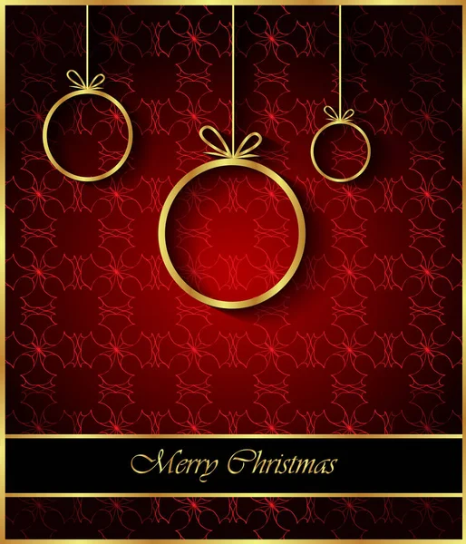Frohe Weihnachten 2019 Hintergrund Für Ihre Einladungen Festlichen Poster Grußkarten — Stockvektor