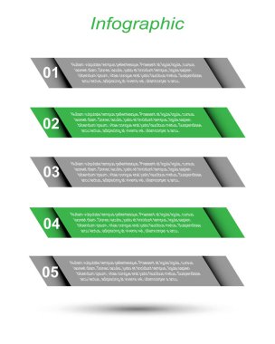 Modern Tasarım Şablonu, bilgi grafikleri ve web düzeni için pankartlar için kullanılabilir.