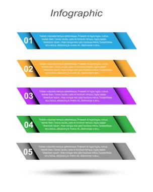 Modern Tasarım Şablonu, bilgi grafikleri ve web düzeni için pankartlar için kullanılabilir.