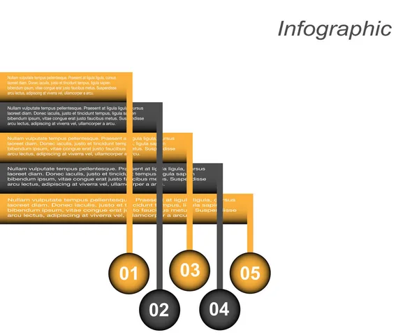Info Graphic Design Template Idee Ranking Und Statistiken Anzuzeigen — Stockvektor