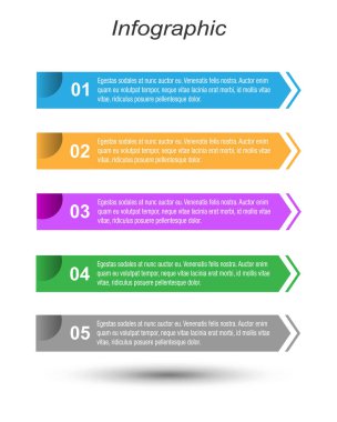 Modern Tasarım Şablonu, bilgi grafikleri ve web düzeni için pankartlar için kullanılabilir.