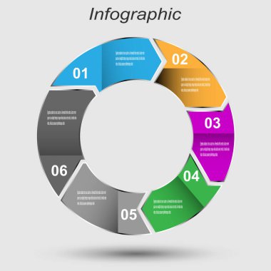 Bilgi-grafik tasarım şablonu. Sıralama ve istatistikleri görüntülemek için fikir.