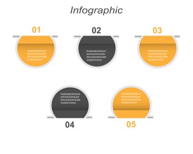 Bilgi-grafik tasarım şablonu. Sıralama ve istatistikleri görüntülemek için fikir.