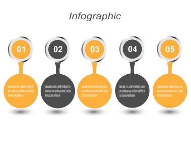 Bilgi-grafik tasarım şablonu. Sıralama ve istatistikleri görüntülemek için fikir.