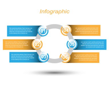 Bilgi-grafik tasarım şablonu. Sıralama ve istatistikleri görüntülemek için fikir.