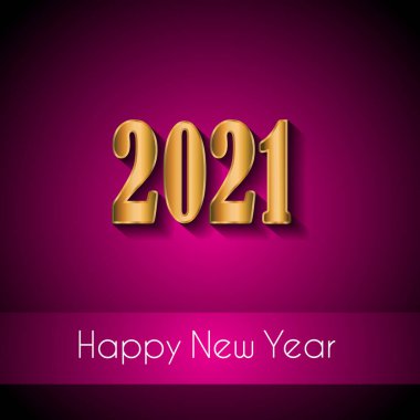 2021 Yeni Yıl Davetiyeleriniz, festival posterleriniz, tebrik kartlarınız için mutlu yıllar..