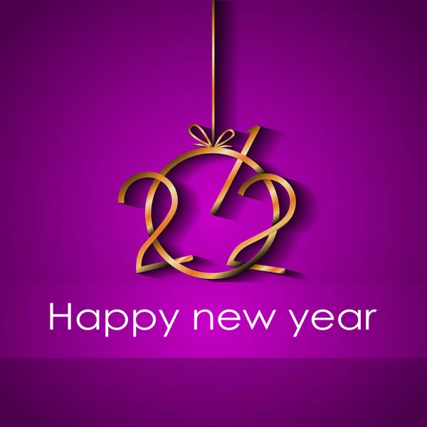 2021 Happy New Year Background Your Seasonal Invitations Festive Posters — Stockový vektor