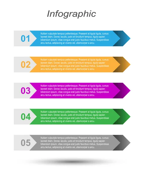 Modern Tasarım Şablonu, bilgi grafikleri ve web düzeni için pankartlar için kullanılabilir.