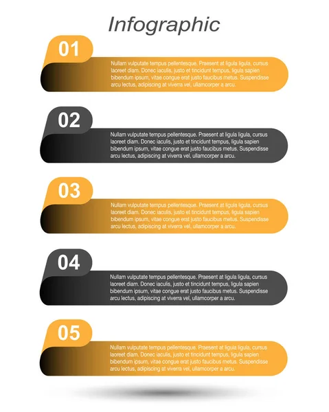 Modern Tasarım Şablonu, bilgi grafikleri ve web düzeni için pankartlar için kullanılabilir.