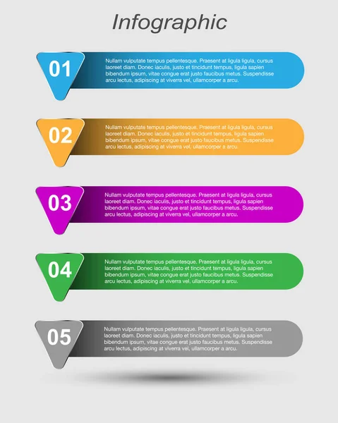 Modern Tasarım Şablonu, bilgi grafikleri ve web düzeni için pankartlar için kullanılabilir.