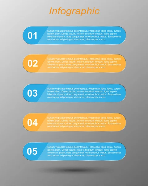 Modern Tasarım Şablonu, bilgi grafikleri ve web düzeni için pankartlar için kullanılabilir.