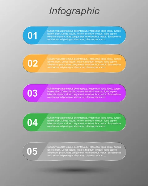 Modern Tasarım Şablonu, bilgi grafikleri ve web düzeni için pankartlar için kullanılabilir.