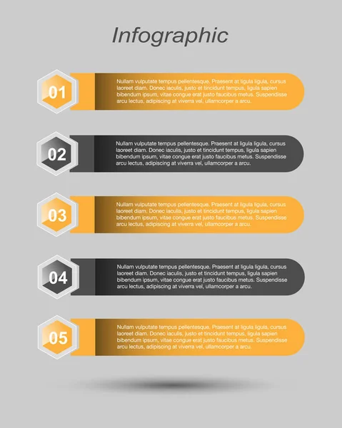 Modern Tasarım Şablonu, bilgi grafikleri ve web düzeni için pankartlar için kullanılabilir.