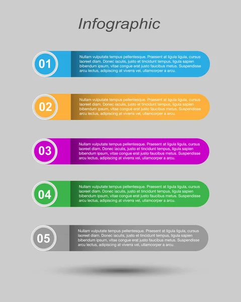 Modern Tasarım Şablonu, bilgi grafikleri ve web düzeni için pankartlar için kullanılabilir.