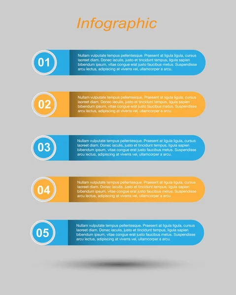 Modern Tasarım Şablonu, bilgi grafikleri ve web düzeni için pankartlar için kullanılabilir.