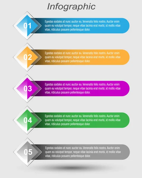 Modern Tasarım Şablonu, bilgi grafikleri ve web düzeni için pankartlar için kullanılabilir.