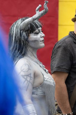 38 yıllık Mermaid parade-Brooklyn New York Usa