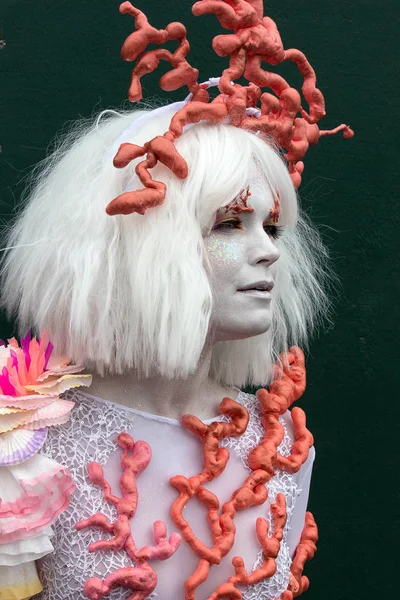 38 yıllık Mermaid parade-Brooklyn New York Usa