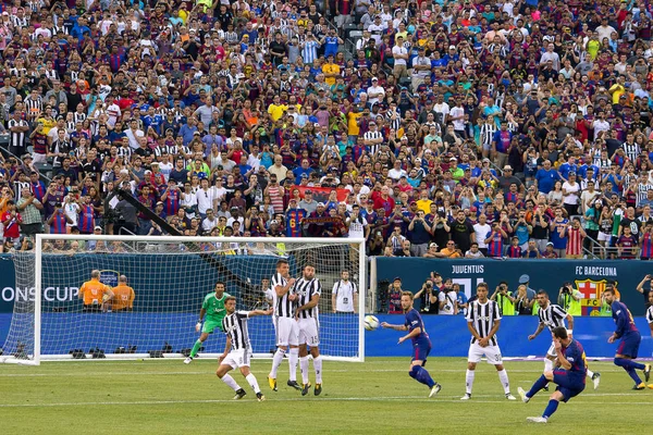 2017 International Champions Cup - Fc Baecelona vs Juventus — Stock fotografie