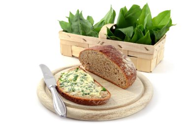 yabani sarımsak (ramson) bahar.