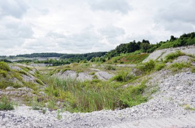 bir tebeşir benim görüntüleyin. taş ocağı