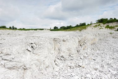 bir tebeşir benim görüntüleyin. taş ocağı