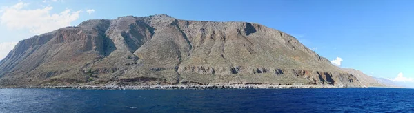 Immagine panoramica di Creta lato mare libico . — Foto Stock