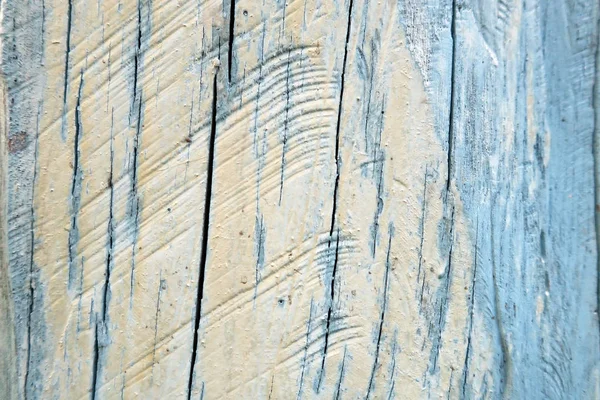 Azul blanco pintado madera envejecida textura fondo — Foto de Stock