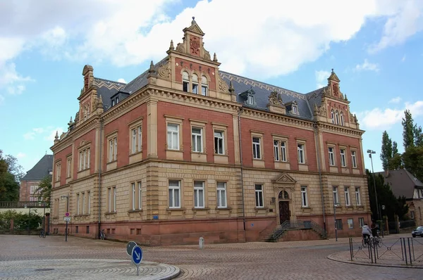 Stadsgezicht van Speyer met zijn historische binnenstad en de huizen. — Stockfoto