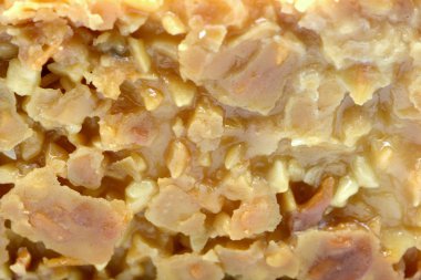 geleneksel Alman arı sokması pasta yakın çekim 