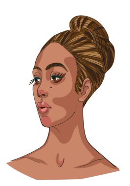 şirin kızın yüzü