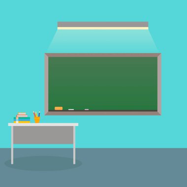 Sınıf iç. Vektör. Okula dönüş.