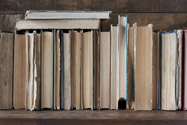 Old books on the table. — Stock Photo, Image