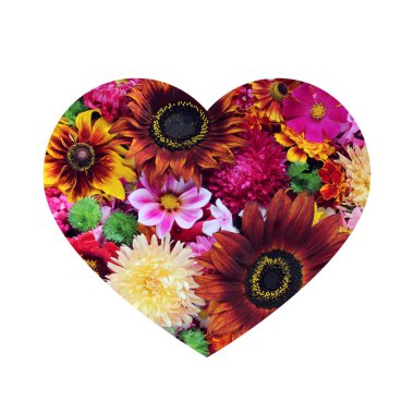 Tasarım tebrik kartları üzerinde beyaz backgrou izole kalp şeklinde