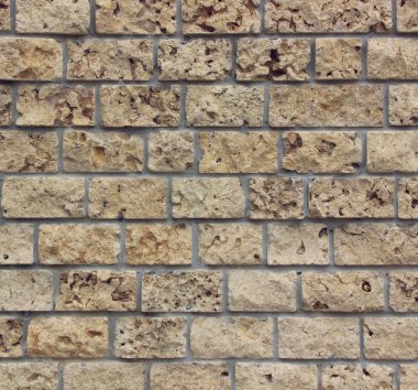 Dekoratif tuğla duvar. arkaplan, taş dokusu