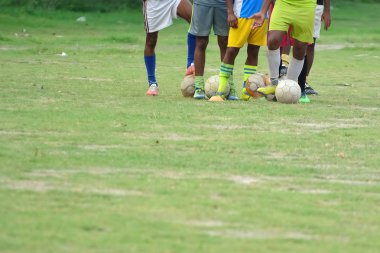 Çocuklar futbol oynamak hazır mı