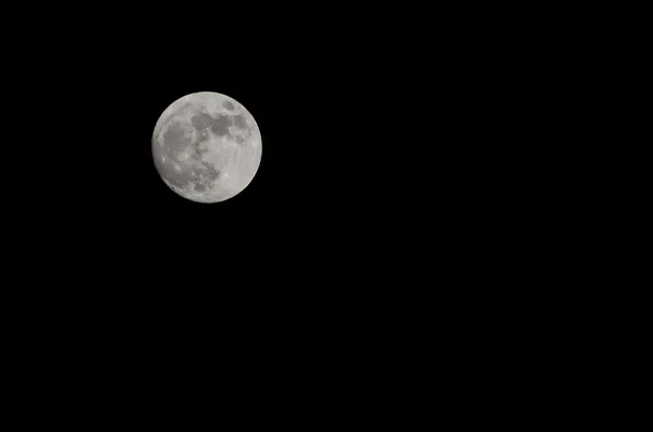 Lua cheia no céu — Fotografia de Stock