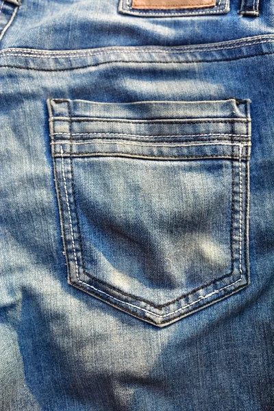 Кишені у джинси — стокове фото