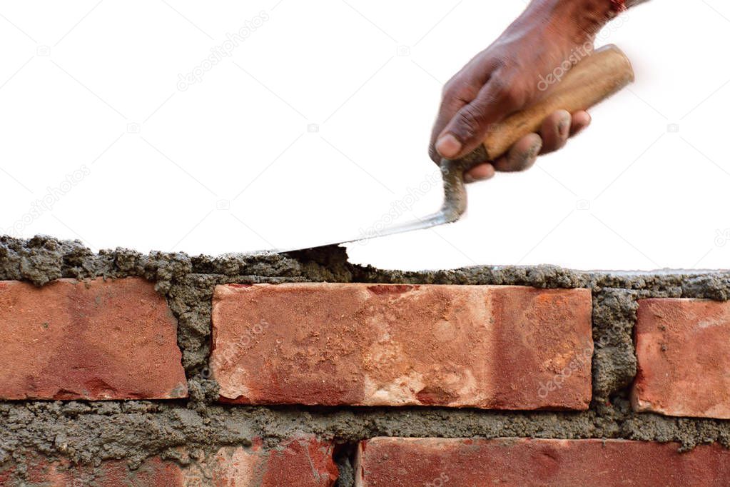 build up a brick wall 