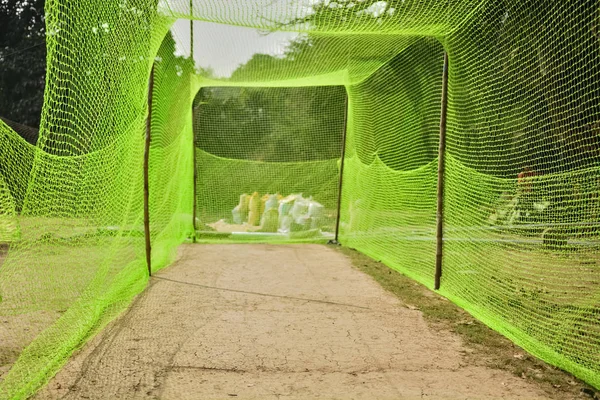 Campo de críquete vazio — Fotografia de Stock