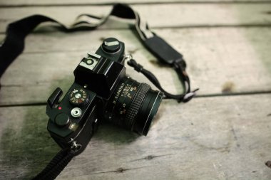 Analog film kamera tablo