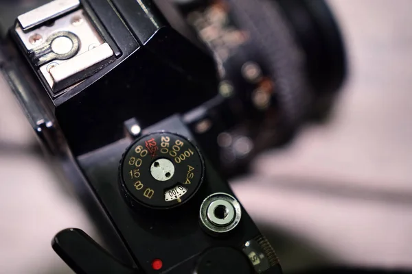 Analog film kamera tablo — Stok fotoğraf