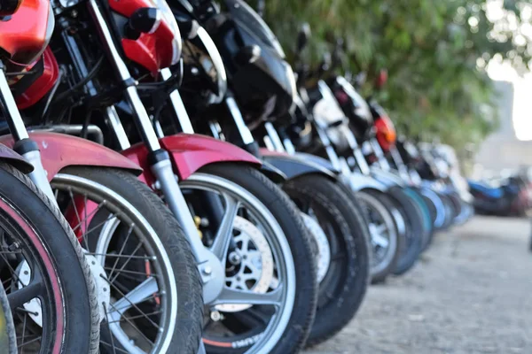 Too Many Motor Bike Parked — Stock Photo, Image