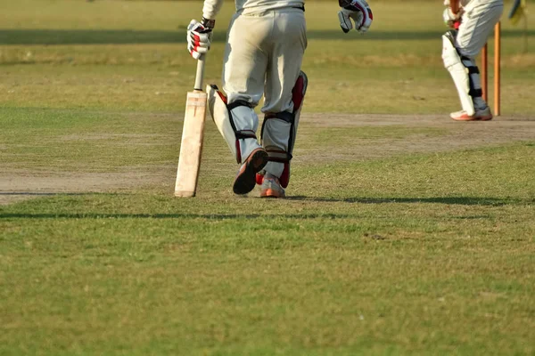 Cricket Spiel Wurde Gespielt — Stockfoto