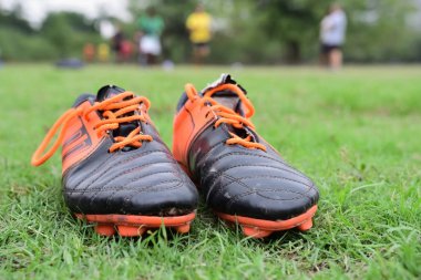 Futbol spike yakın çekim